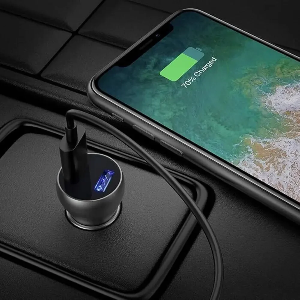 Fast USB Car Charger Quick Charge 3.0 30W 5.4A Fast Charging Adapter